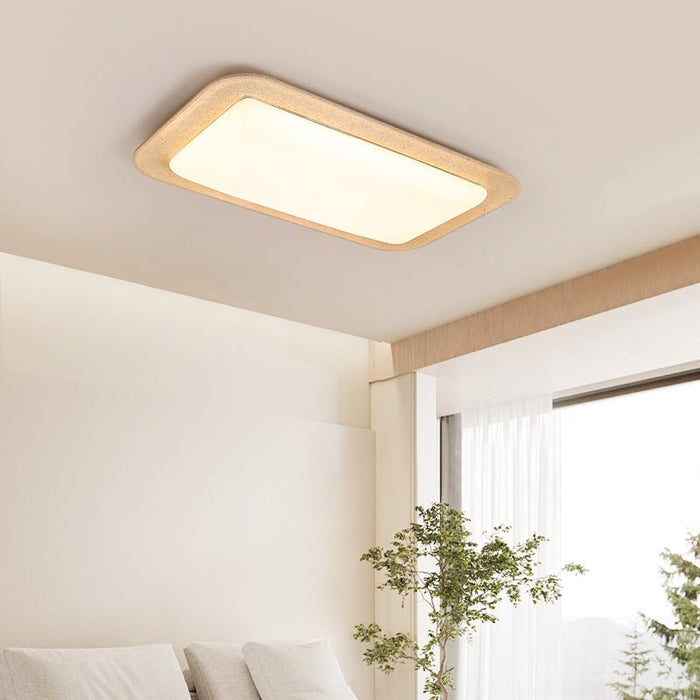 Sandveil Travertine Ceiling Light Simprolos
