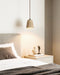 Earthy Travertine Cone Pendant Light - Simprolos