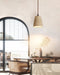 Earthy Travertine Cone Pendant Light - Simprolos