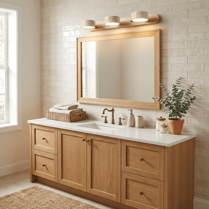 Travertine Duo Wall Light Simprolos