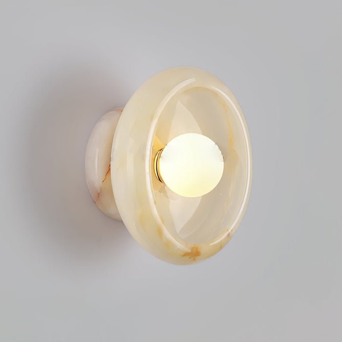 Eclipse Jade Alabaster Wall Sconce - Simprolos
