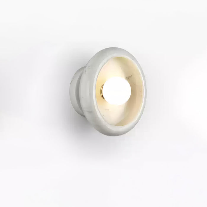 Eclipse Jade Alabaster Wall Sconce - Simprolos