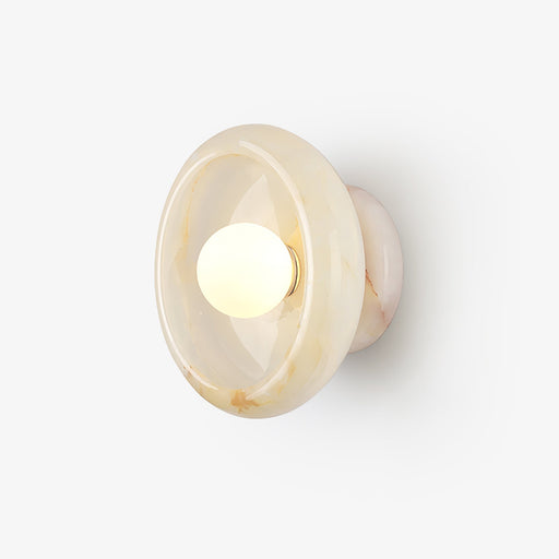 Eclipse Jade Alabaster Wall Sconce - Simprolos