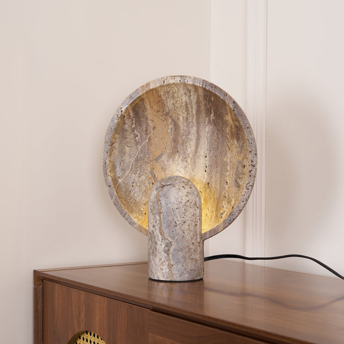 Eclipse Stone Table Lamp - Simprolos
