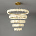 Ecliptica Spiral Alabaster Chandelier - Simprolos