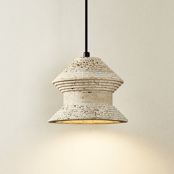 Eira Travertine Pendant Light - Simprolos