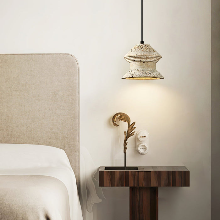 Eira Travertine Pendant Light - Simprolos