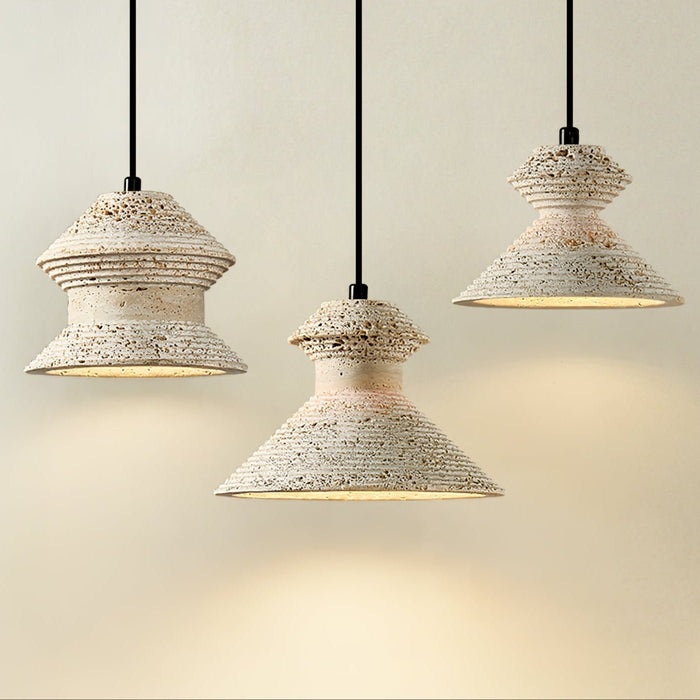Eira Travertine Pendant Light - Simprolos