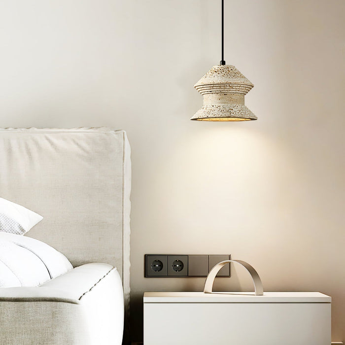 Eira Travertine Pendant Light - Simprolos