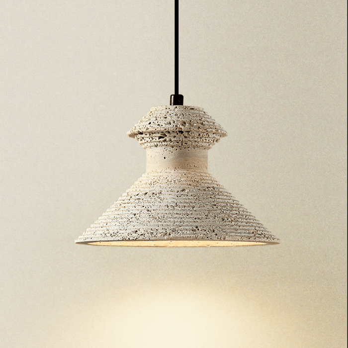 Eira Travertine Pendant Light - Simprolos