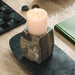 Elara Agate Candle Holder - Simprolos