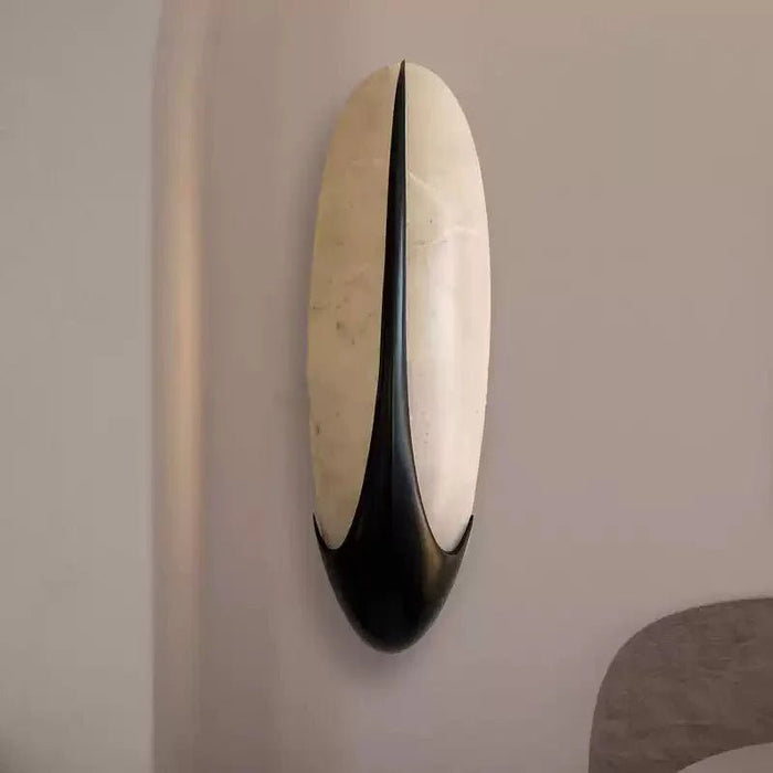 Elara Alabaster Wall Light - Simprolos