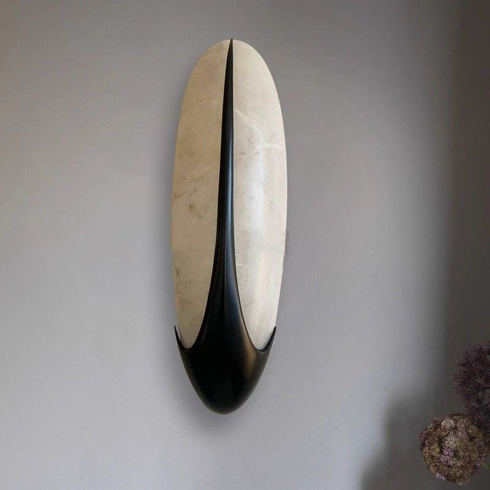 Elara Alabaster Wall Light - Simprolos