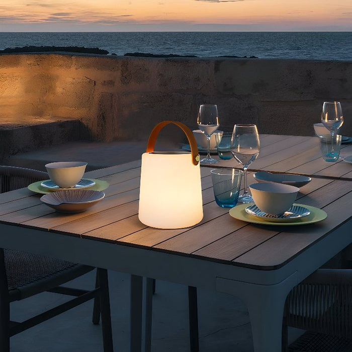 Elara Portable Lantern Table Lamp - Simprolos