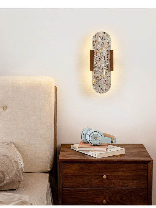 Elara Travertine Wall Light - Simprolos