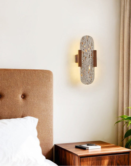 Elara Travertine Wall Light - Simprolos