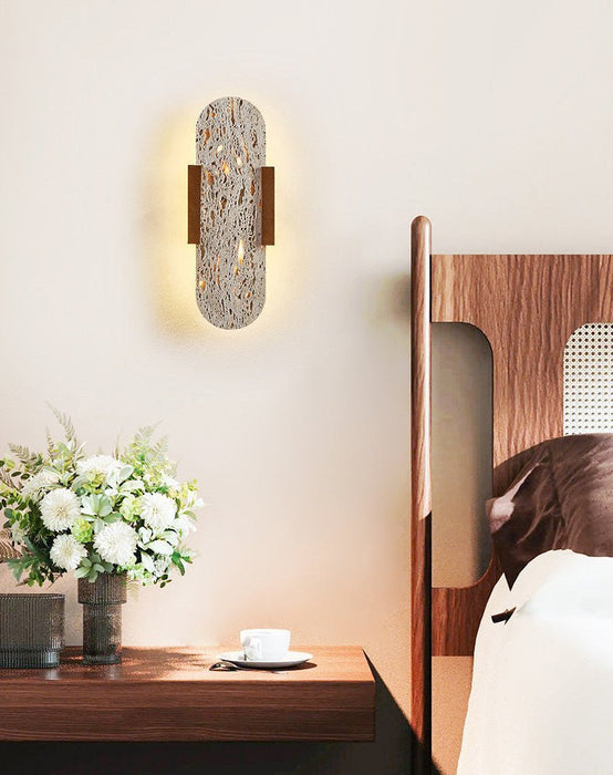 Elara Travertine Wall Light - Simprolos