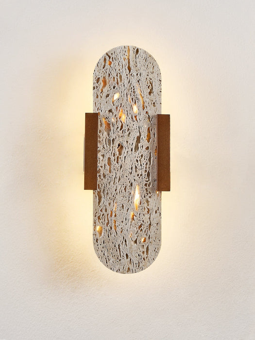 Elara Travertine Wall Light - Simprolos