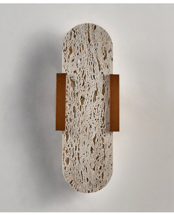 Elara Travertine Wall Light - Simprolos