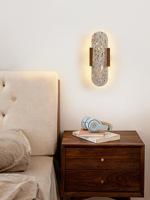 Elara Travertine Wall Light - Simprolos