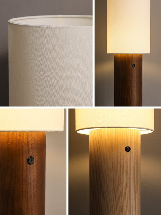 Elara Wood Floor Lamp - Simprolos