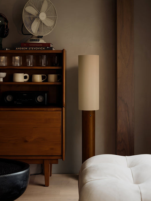 Elara Wood Floor Lamp - Simprolos