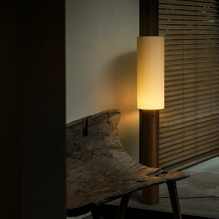 Elara Wood Floor Lamp - Simprolos