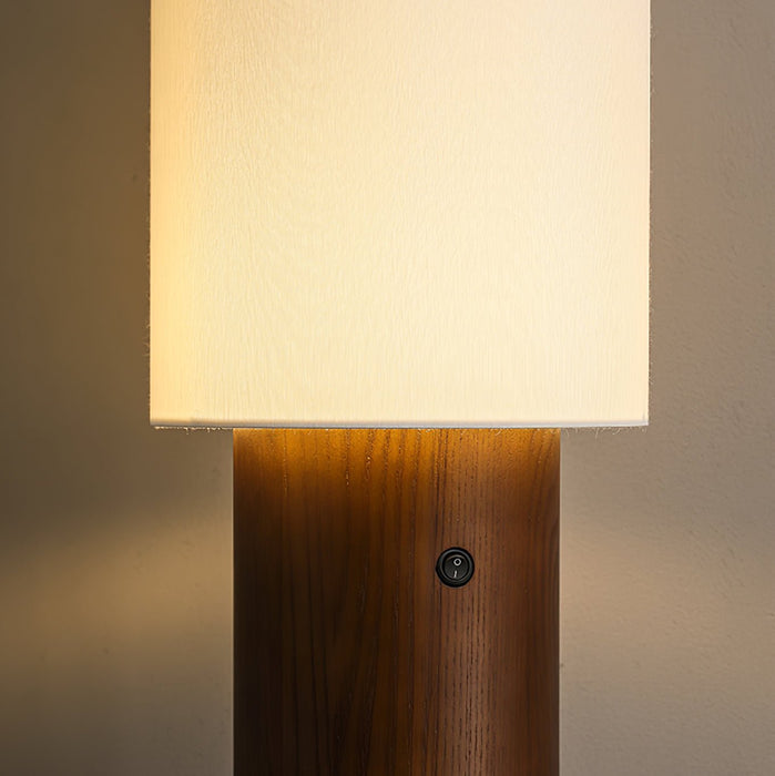 Elara Wood Floor Lamp - Simprolos