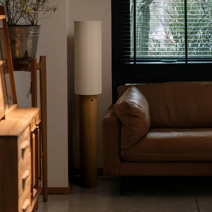 Elara Wood Floor Lamp - Simprolos