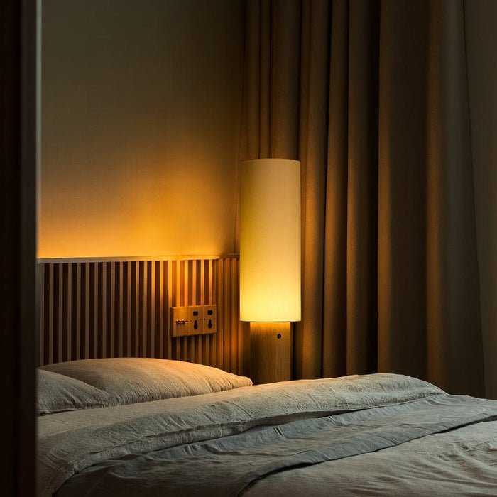 Elara Wood Floor Lamp - Simprolos