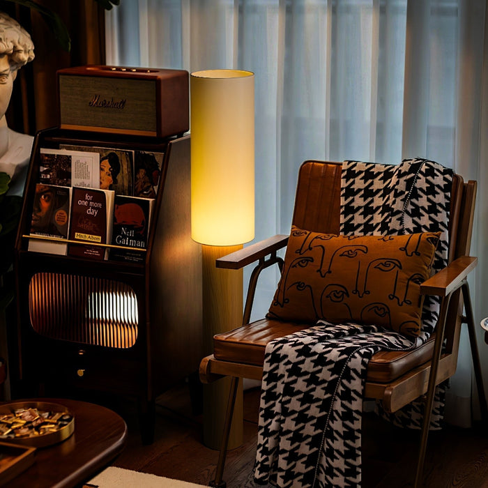 Elara Wood Floor Lamp - Simprolos