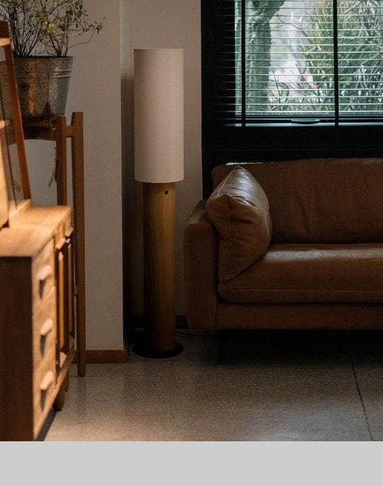 Elara Wood Floor Lamp - Simprolos