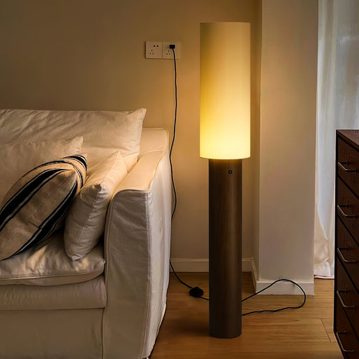 Elara Wood Floor Lamp - Simprolos