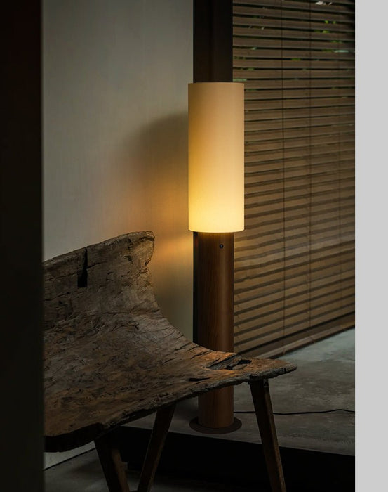 Elara Wood Floor Lamp - Simprolos