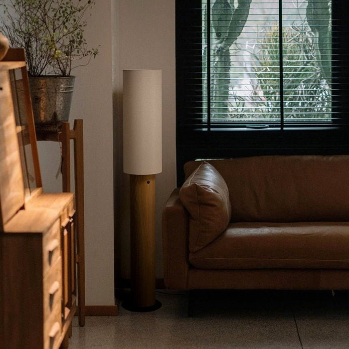 Elara Wood Floor Lamp - Simprolos