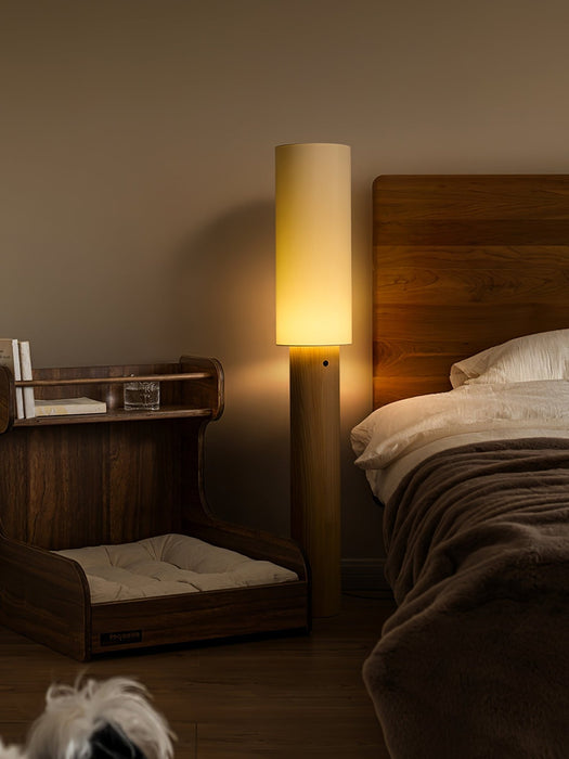 Elara Wood Floor Lamp - Simprolos
