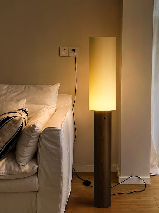 Elara Wood Floor Lamp - Simprolos