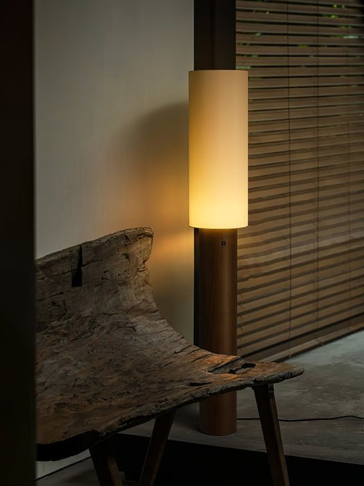 Elara Wood Floor Lamp - Simprolos