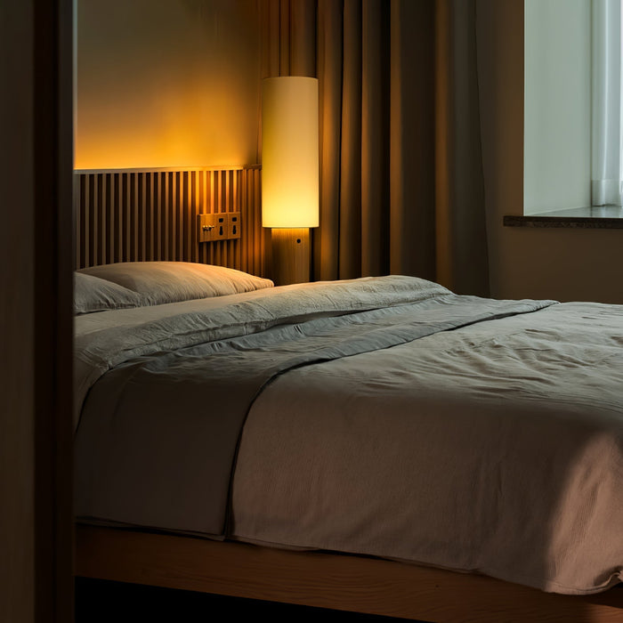 Elara Wood Floor Lamp - Simprolos