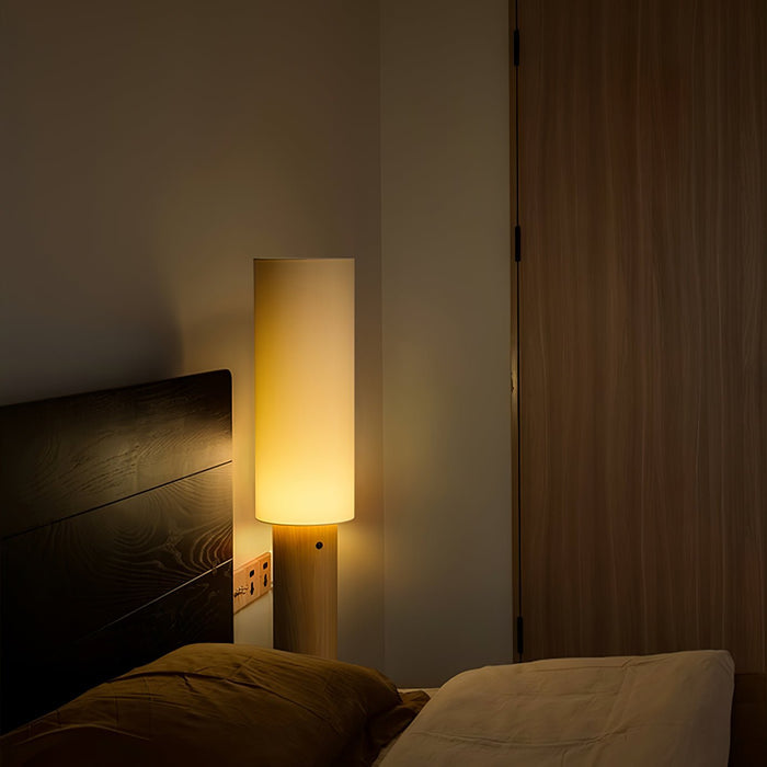 Elara Wood Floor Lamp - Simprolos