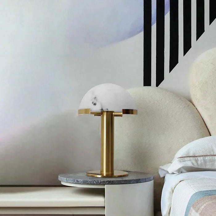 Elegance Alabaster Table Lamp - Simprolos
