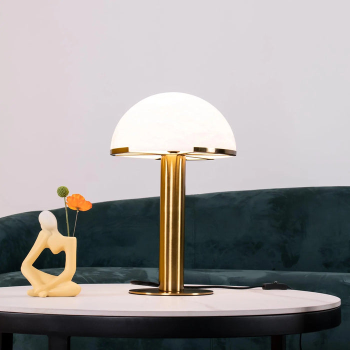 Elegance Alabaster Table Lamp - Simprolos