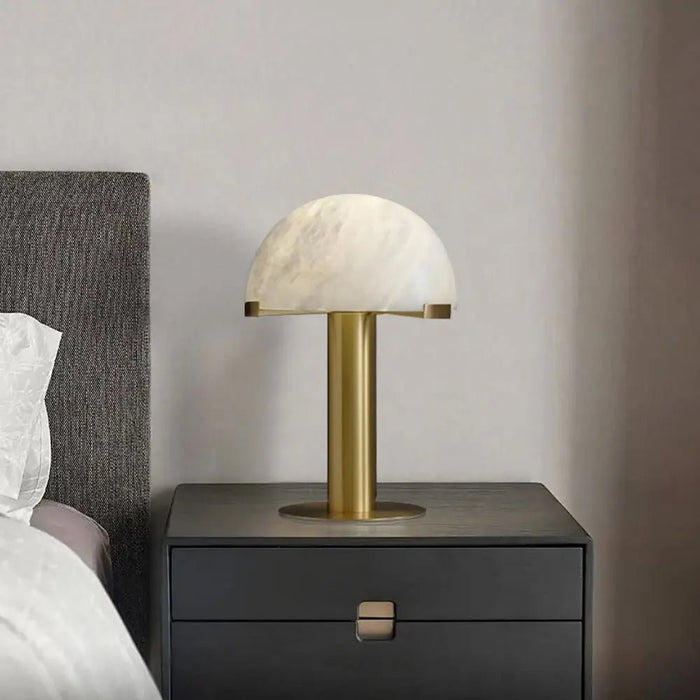 Elegance Alabaster Table Lamp - Simprolos