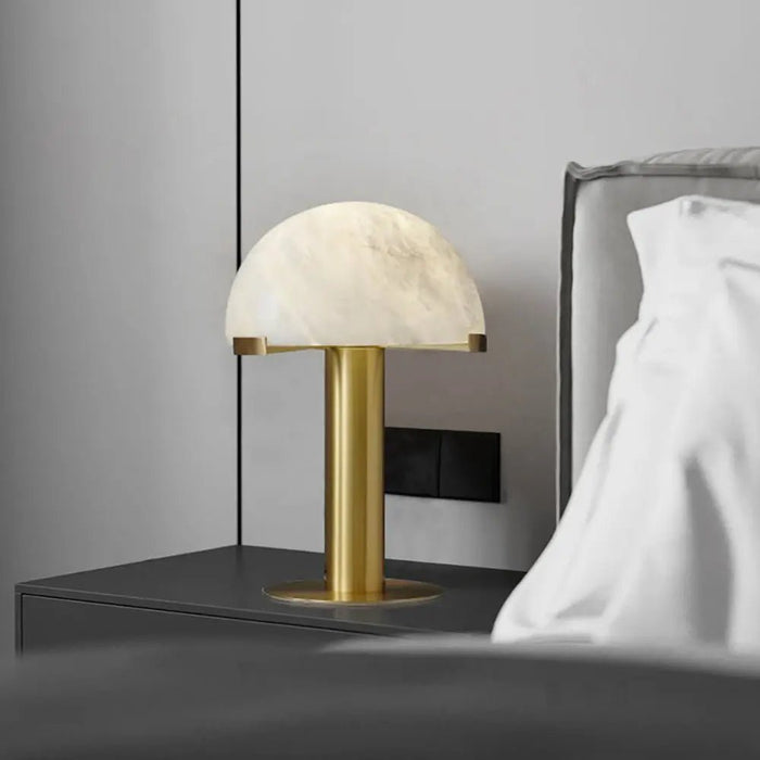 Elegance Alabaster Table Lamp - Simprolos