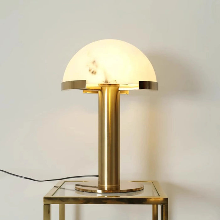 Elegance Alabaster Table Lamp - Simprolos
