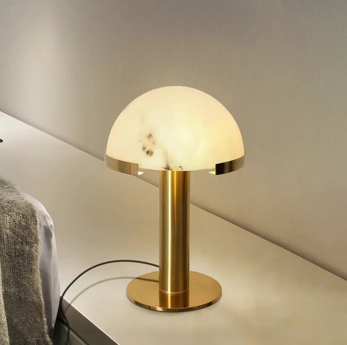Elegance Alabaster Table Lamp - Simprolos