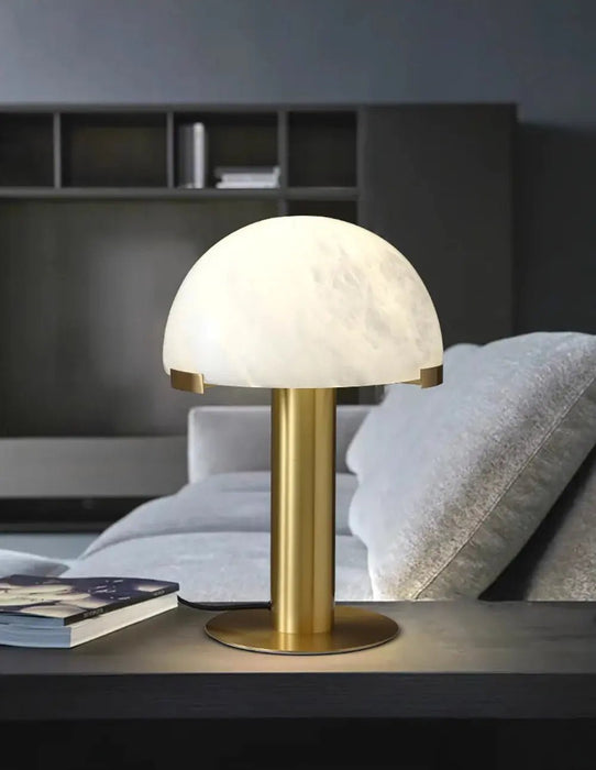 Elegance Alabaster Table Lamp - Simprolos