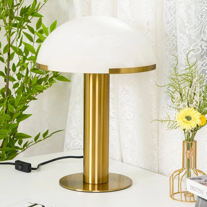 Elegance Alabaster Table Lamp - Simprolos