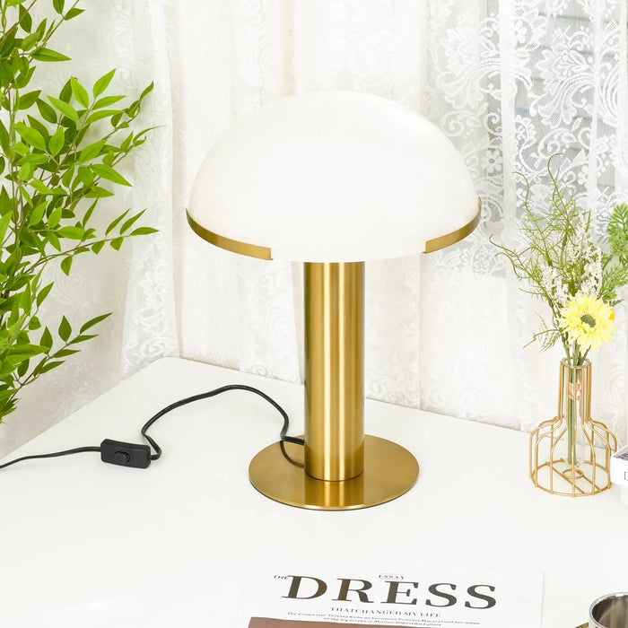 Elegance Alabaster Table Lamp - Simprolos