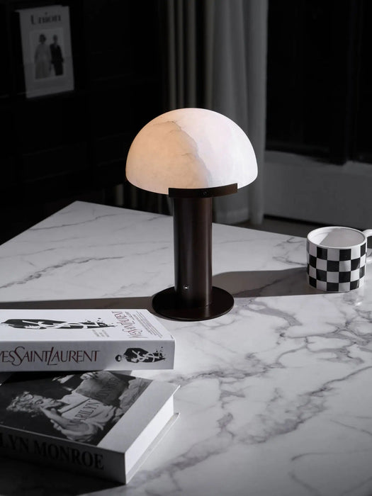 Elegance Alabaster Table Lamp - Simprolos
